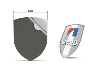 Jeep Badge Tutte Auto Pro Max Chic Durevoli Design